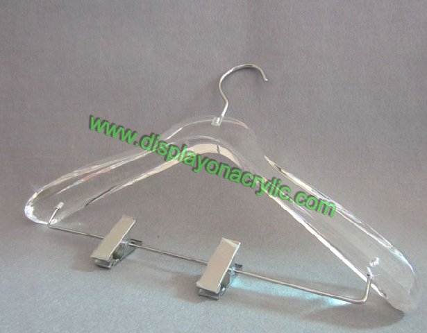 acrylic shoulder hanger